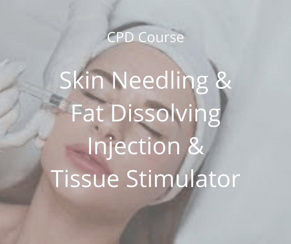 CPD courses package: Needle mesotherapy & Fat dissolving injection & Skin booster & Tissue Stimulators